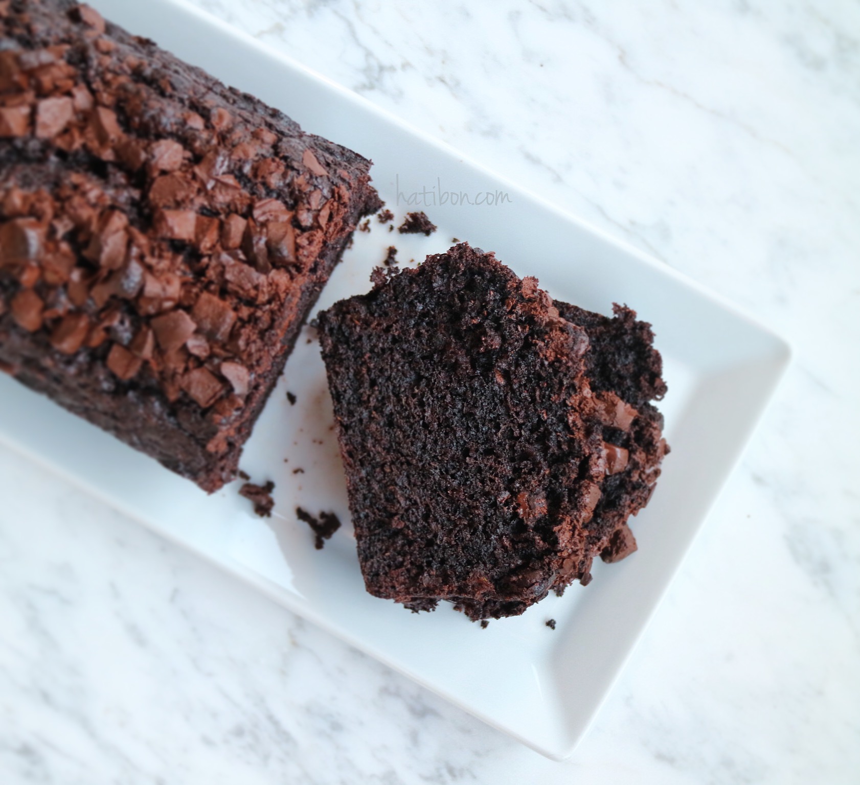 DOUBLE CHOCOLATE ZUCCHINI BREAD - HatiBon English